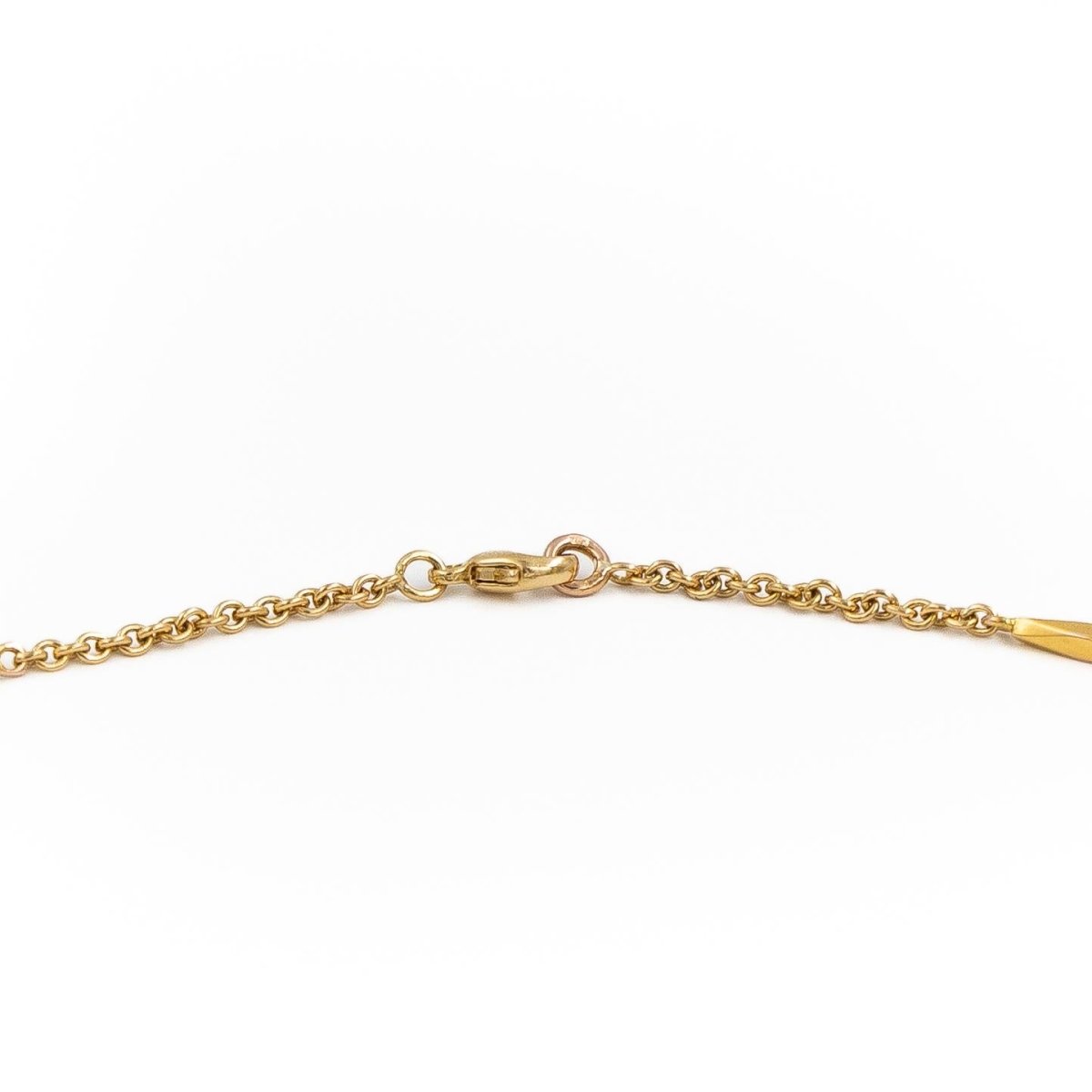 Collier Chaîne maille alternée en or jaune - Castafiore