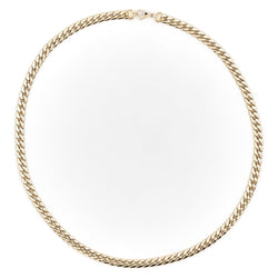 Collier Chaîne maille anglaise en or jaune - Castafiore