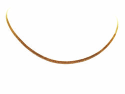 Collier Chaîne maille boule en or jaune - Castafiore