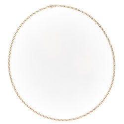 Collier Chaîne maille cheval en or jaune - Castafiore