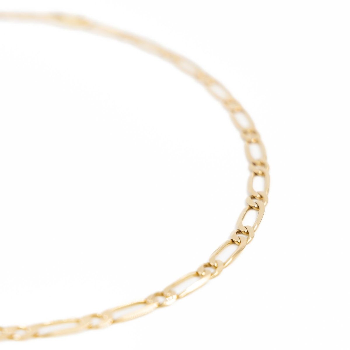 Collier Chaîne maille cheval en or jaune - Castafiore