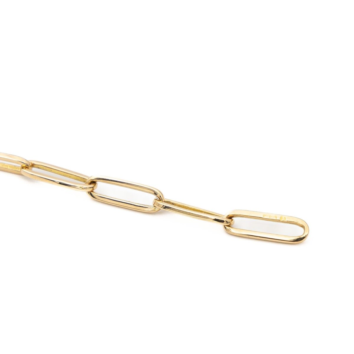 Collier Chaîne maille cheval en or jaune - Castafiore