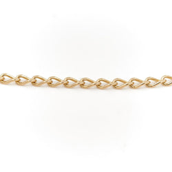 Collier Chaîne maille cheval en or jaune - Castafiore