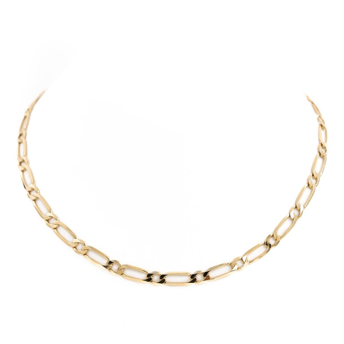 Collier Chaîne maille cheval en or jaune - Castafiore