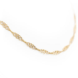 Collier Chaîne maille cœur en or jaune - Castafiore