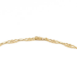 Collier Chaîne maille cœur en or jaune - Castafiore