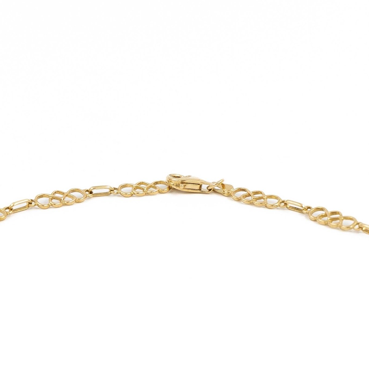 Collier Chaîne maille cœur en or jaune - Castafiore