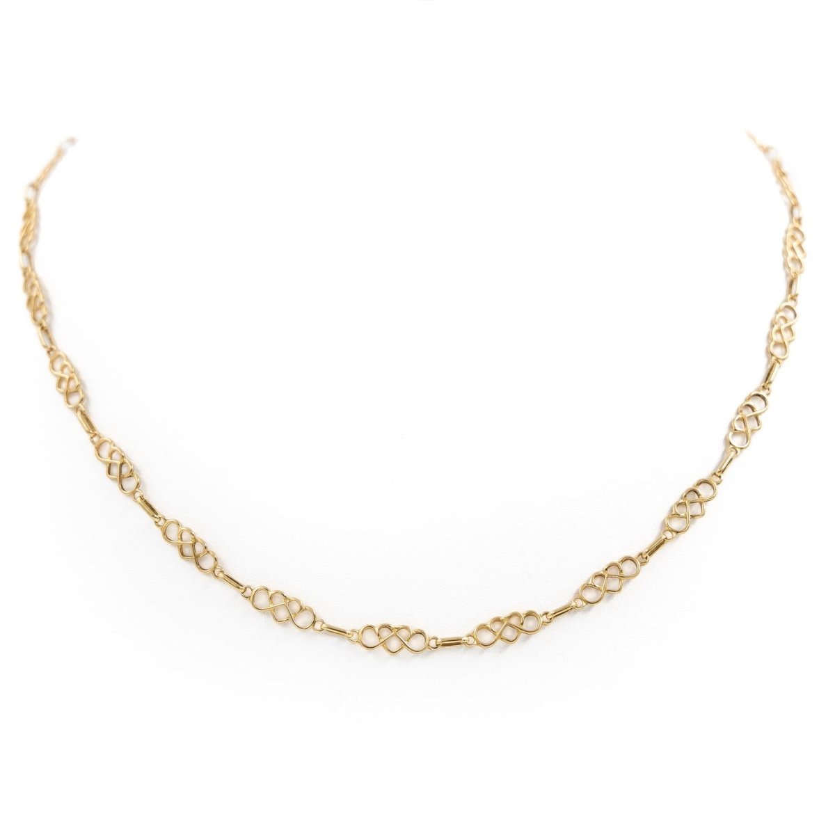 Collier Chaîne maille cœur en or jaune - Castafiore