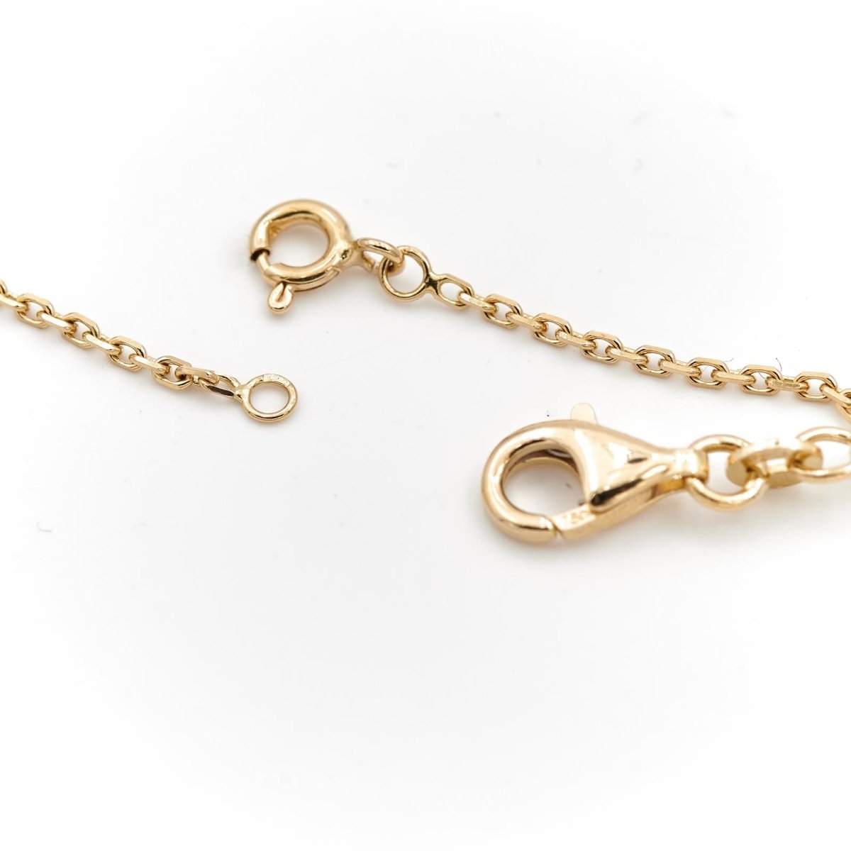 Collier Chaîne maille corde en or jaune - Castafiore