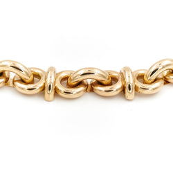 Collier Chaîne maille fantaisie en or jaune - Castafiore