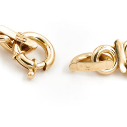 Collier Chaîne maille fantaisie en or jaune - Castafiore