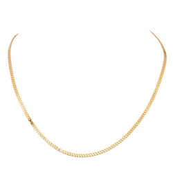 Collier Chaîne maille fantaisie en or jaune - Castafiore