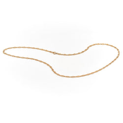 Collier Chaîne maille fantaisie en or jaune - Castafiore