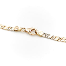 Collier Chaîne maille fantaisie en or jaune - Castafiore