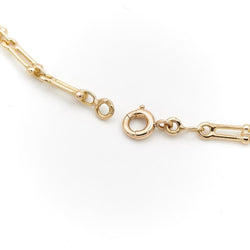 Collier Chaîne maille fantaisie en or jaune - Castafiore