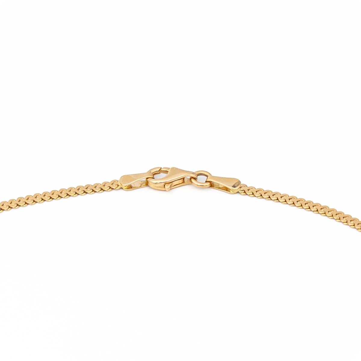 Collier Chaîne maille fantaisie en or jaune - Castafiore