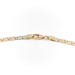 Collier Chaîne maille fantaisie en or jaune - Castafiore