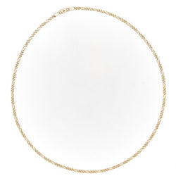 Collier Chaîne maille figaro en or jaune - Castafiore