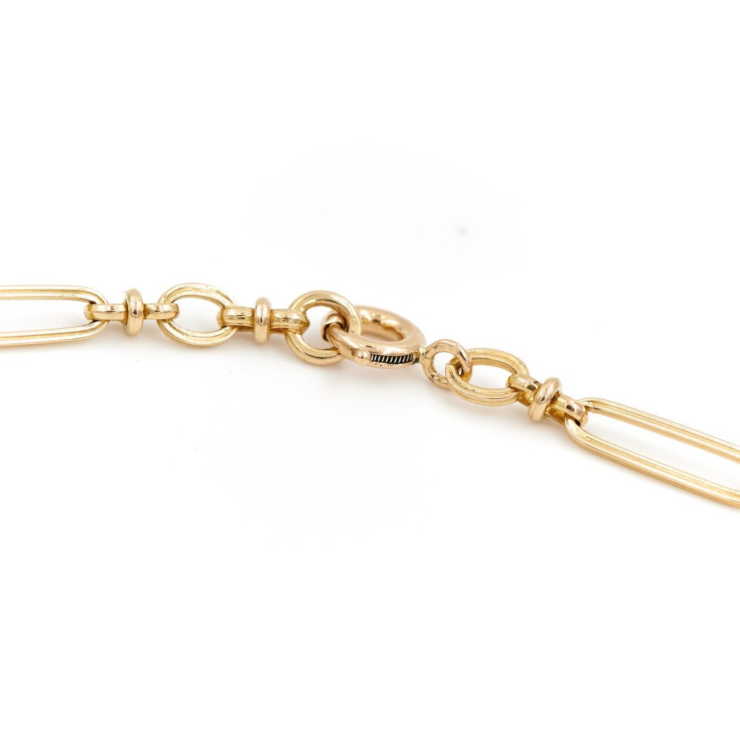 Collier Chaîne maille filigrane en or jaune - Castafiore