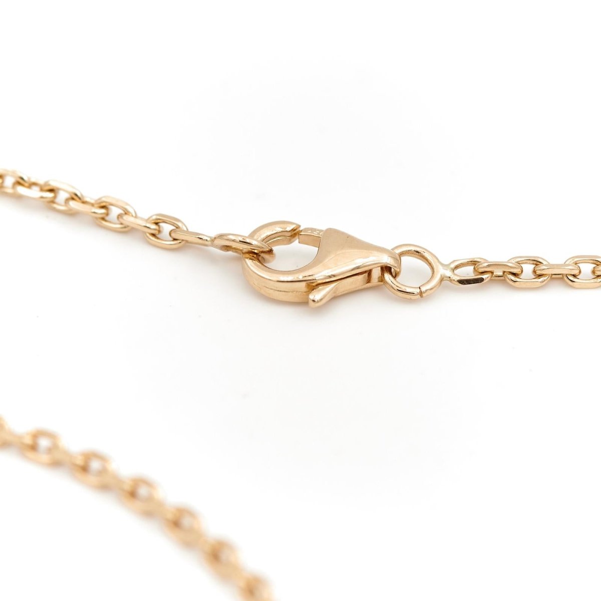 Collier Chaîne maille forçat en or jaune - Castafiore