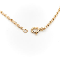 Collier Chaîne maille forçat en or jaune - Castafiore