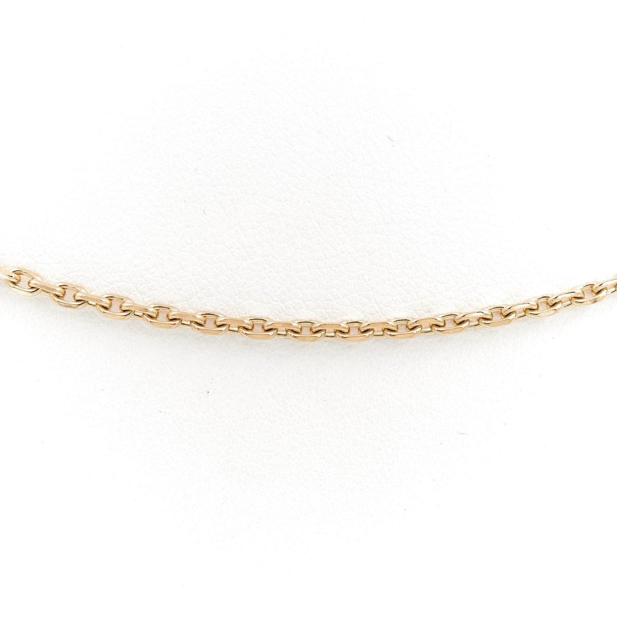 Collier Chaîne maille forçat en or jaune - Castafiore