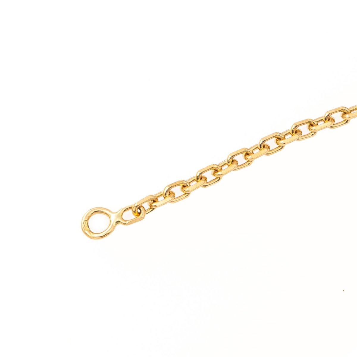 Collier Chaîne maille forçat en or jaune - Castafiore