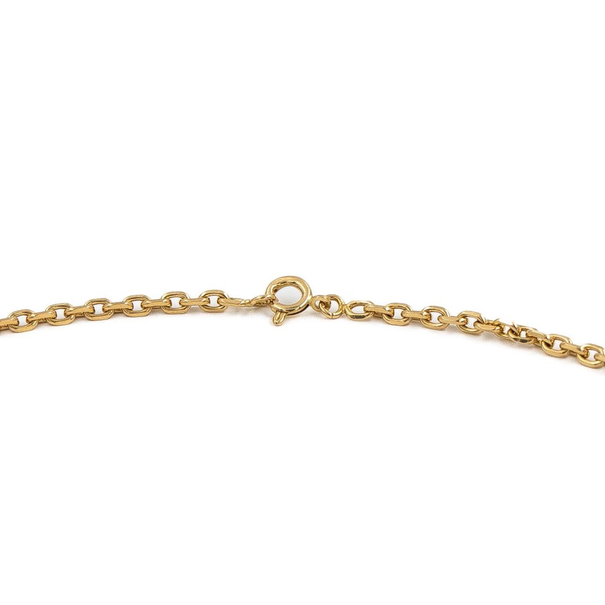 Collier Chaîne maille forçat en or jaune - Castafiore