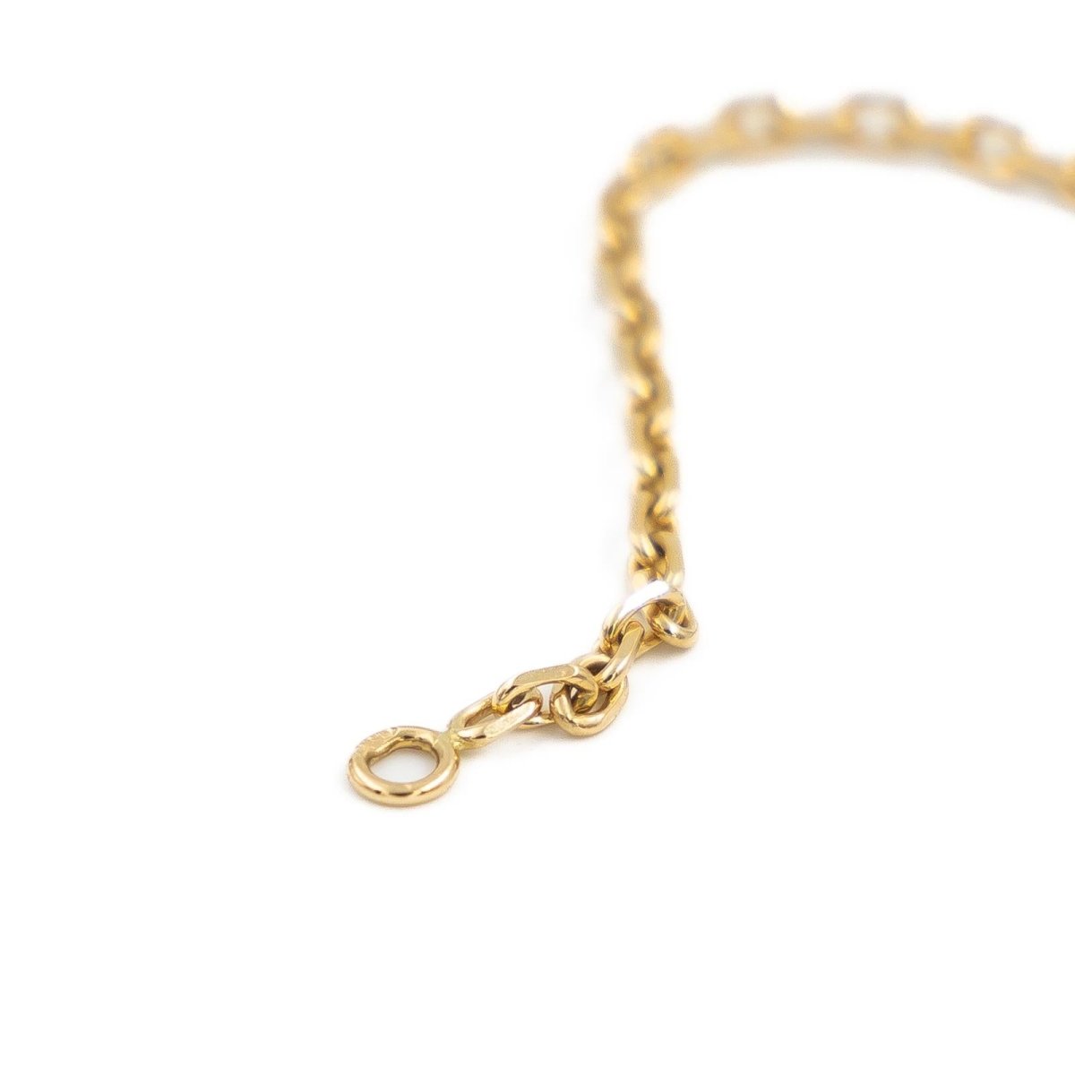 Collier Chaîne maille forçat en or jaune - Castafiore