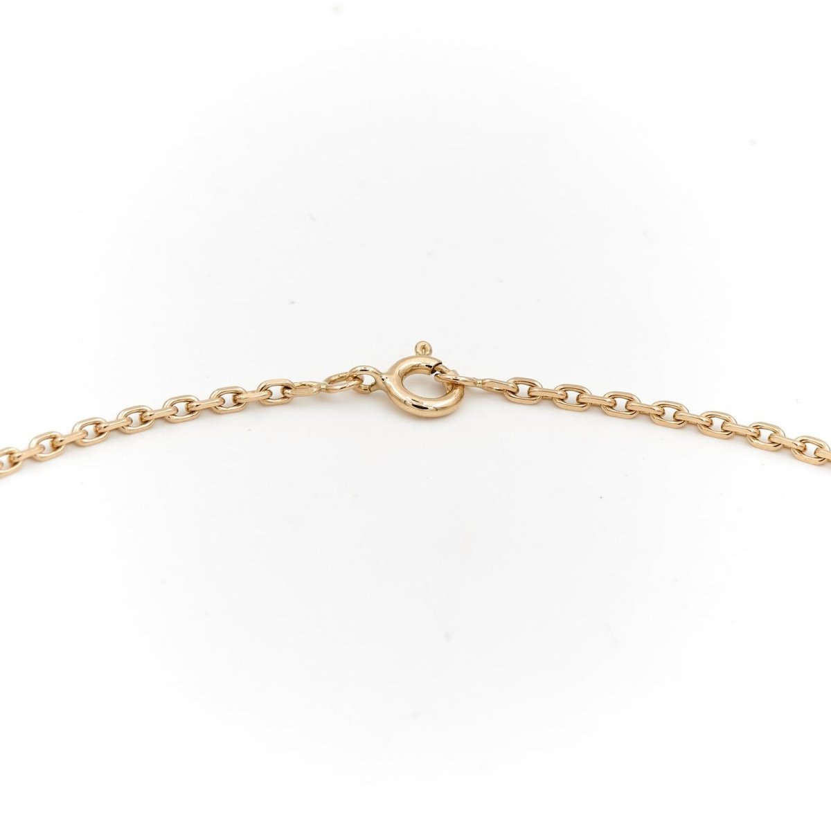 Collier Chaîne maille forçat en or jaune - Castafiore