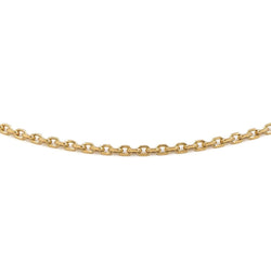 Collier Chaîne maille forçat en or jaune - Castafiore