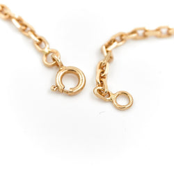 Collier Chaîne maille forçat en or jaune - Castafiore