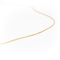 Collier Chaîne maille forçat en or jaune - Castafiore