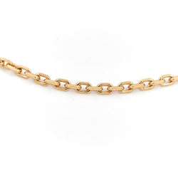 Collier Chaîne maille forçat en or jaune - Castafiore