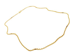 Collier Chaîne maille forçat en or jaune - Castafiore