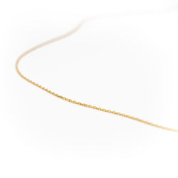 Collier Chaîne maille forçat en or jaune - Castafiore