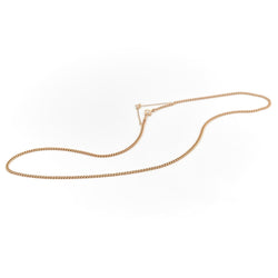 Collier Chaîne maille gourmette en or jaune - Castafiore