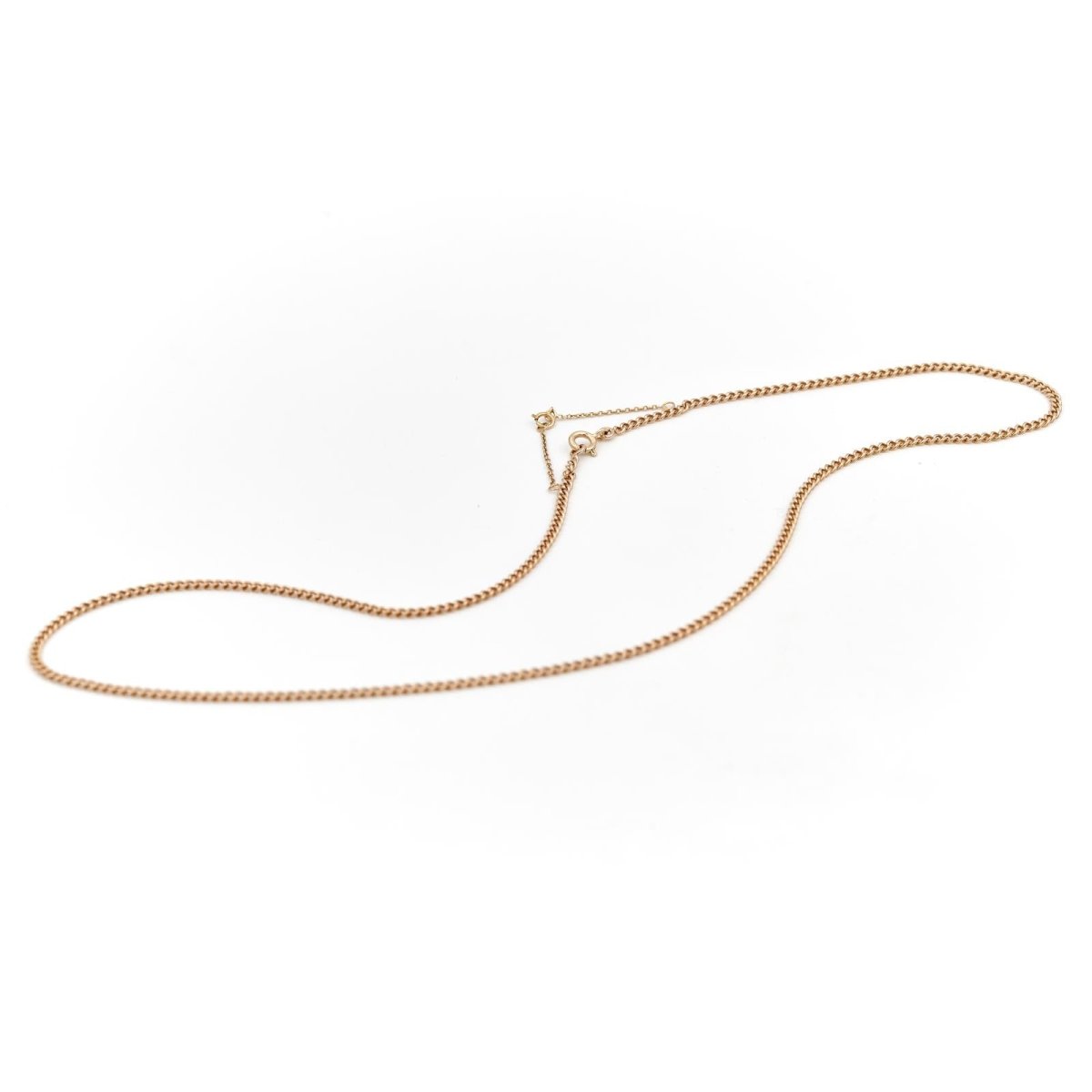 Collier Chaîne maille gourmette en or jaune - Castafiore