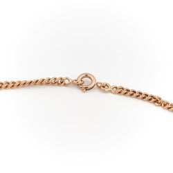 Collier Chaîne maille gourmette en or jaune - Castafiore