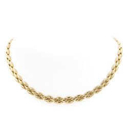 Collier Chaîne maille grain de riz en or jaune - Castafiore