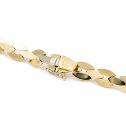 Collier Chaîne maille grain de riz en or jaune - Castafiore