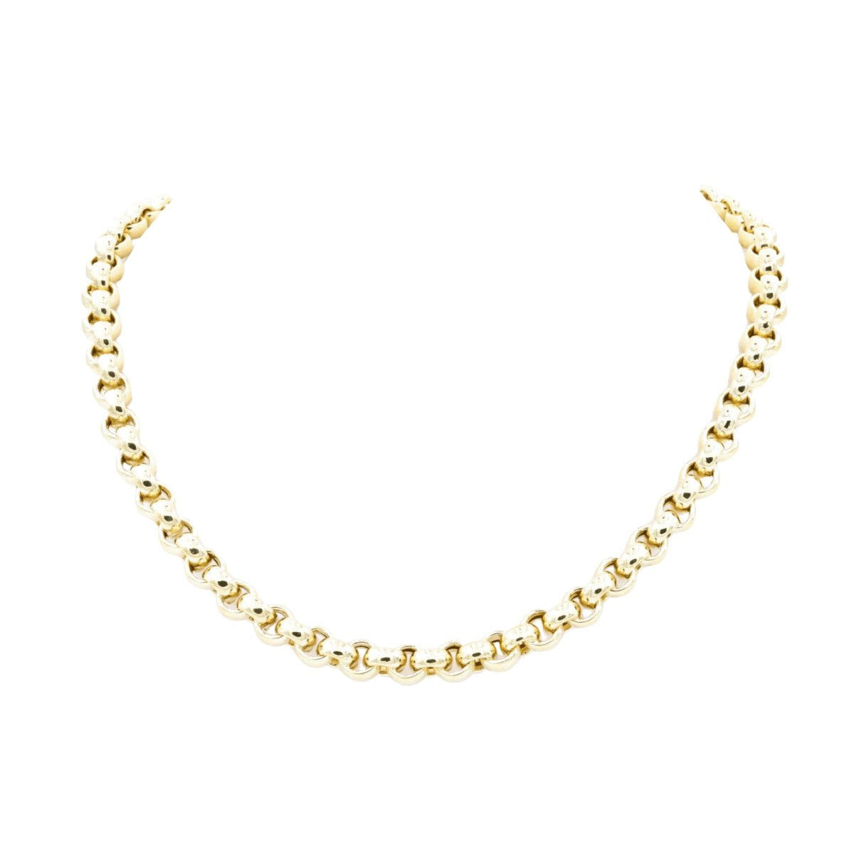 Collier Chaîne maille jaseron en 2 ors, cornaline et lapis lazulis - Castafiore