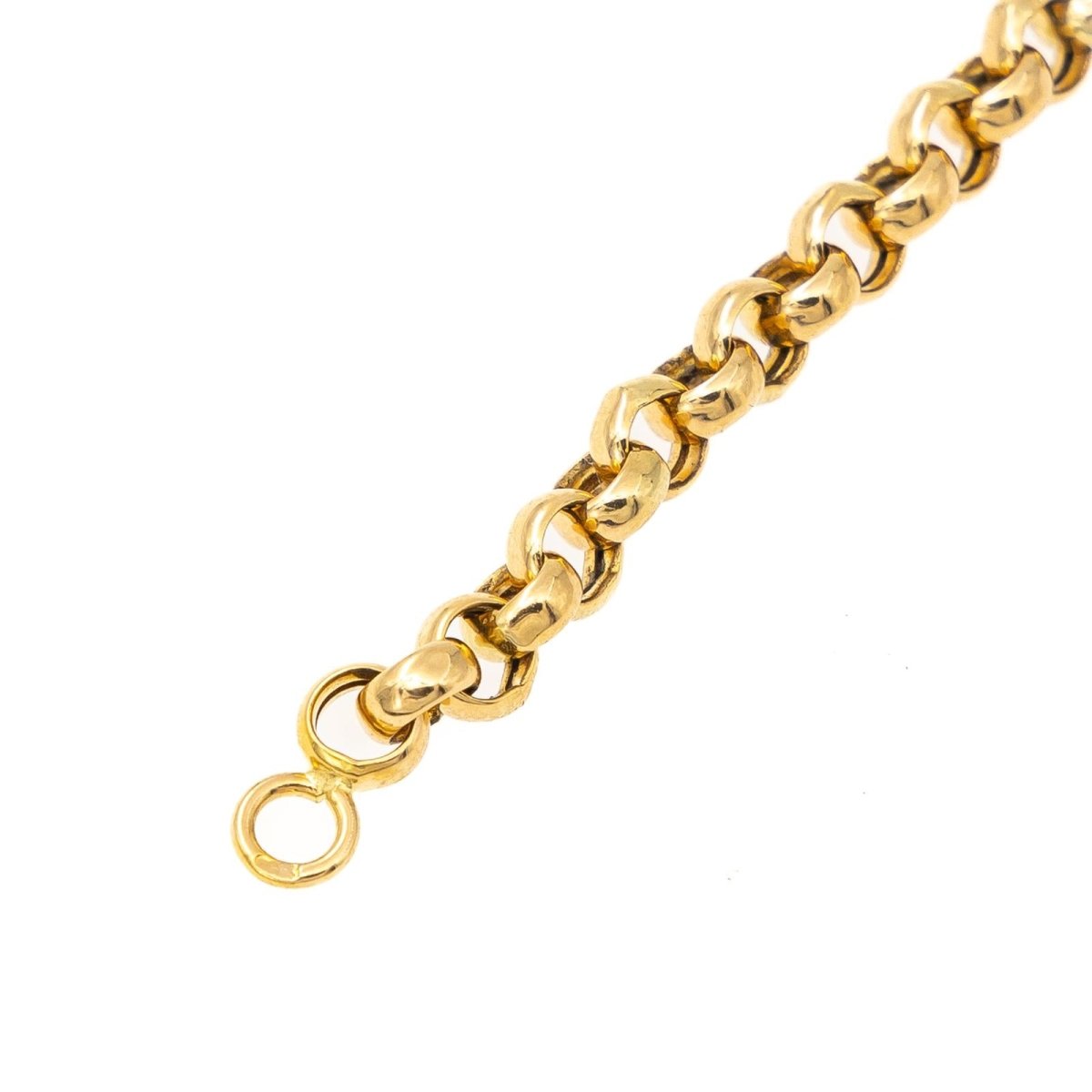 Collier Chaîne maille jaseron en or jaune - Castafiore