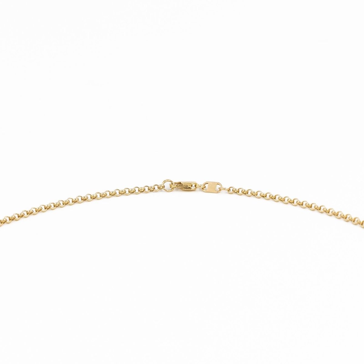 Collier Chaîne maille jaseron en or jaune - Castafiore