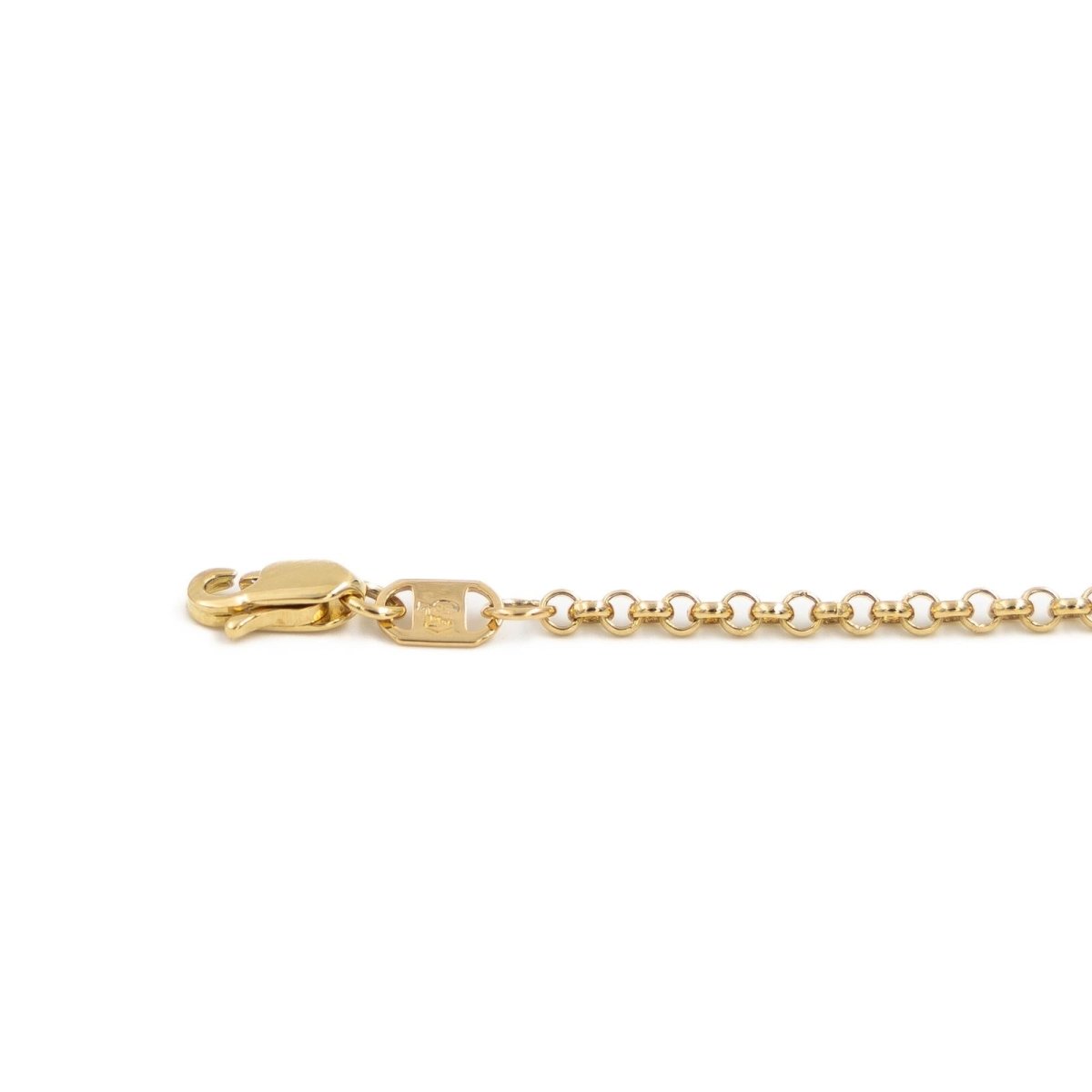 Collier Chaîne maille jaseron en or jaune - Castafiore
