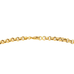 Collier Chaîne maille jaseron en or jaune - Castafiore