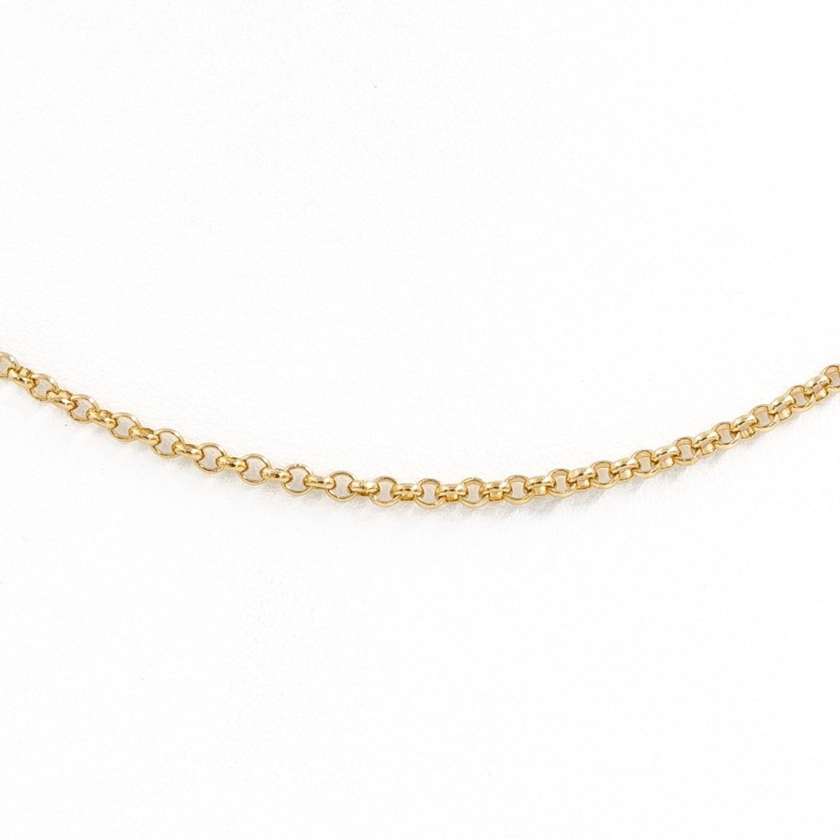 Collier Chaîne maille jaseron en or jaune - Castafiore