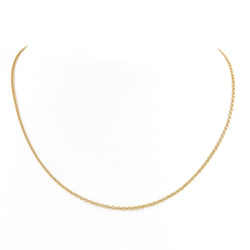 Collier Chaîne maille jaseron en or jaune - Castafiore