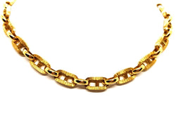 Collier Chaîne maille marine en or jaune - Castafiore