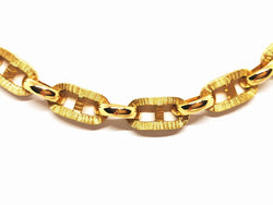 Collier Chaîne maille marine en or jaune - Castafiore